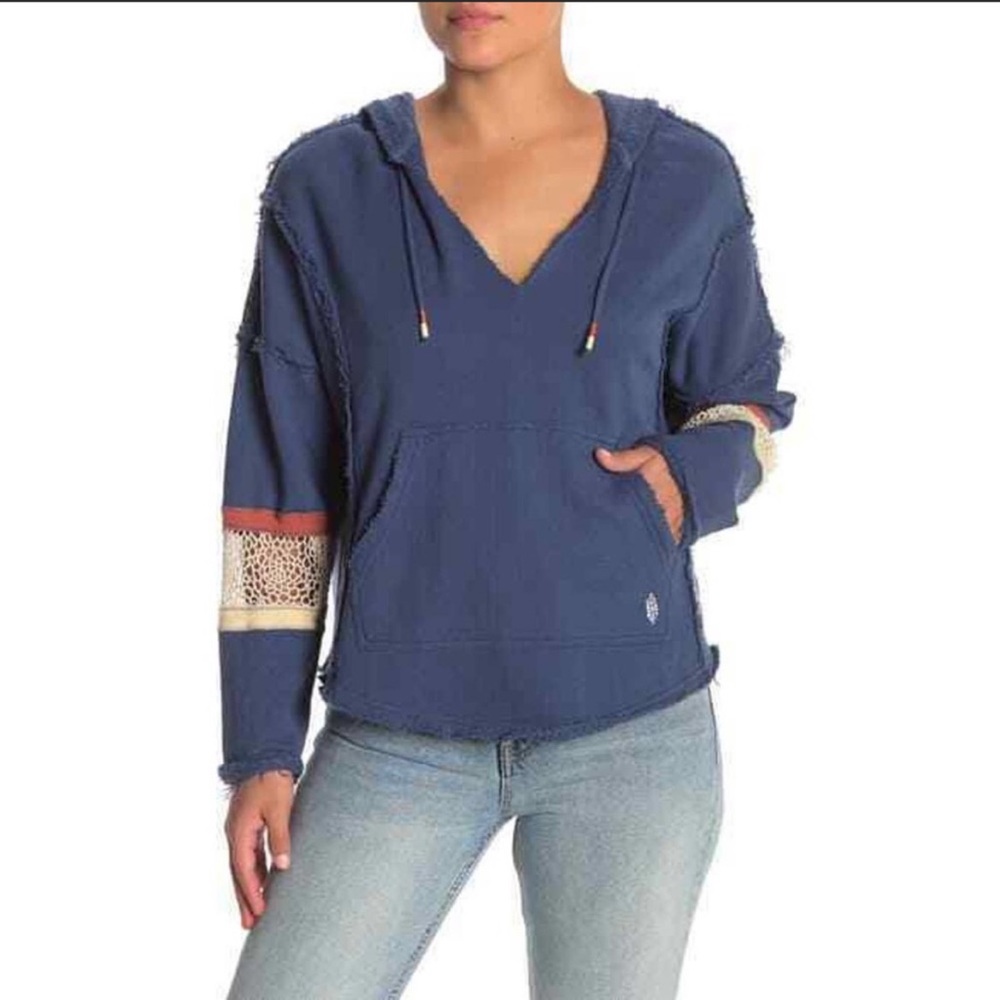 Free People Dream Catcher Hoodie NWT Size L